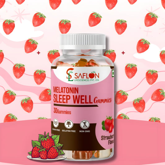 Saflon Melatonin Sleep Well Gummies